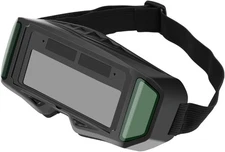 Auto Darkening Welding Goggles, Safety Glasses with Wide Shade for Men, Eye Prot