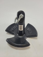 12 lb Vinyl Coated Mushroom Anchor Boat Marine Heavy Duty Black