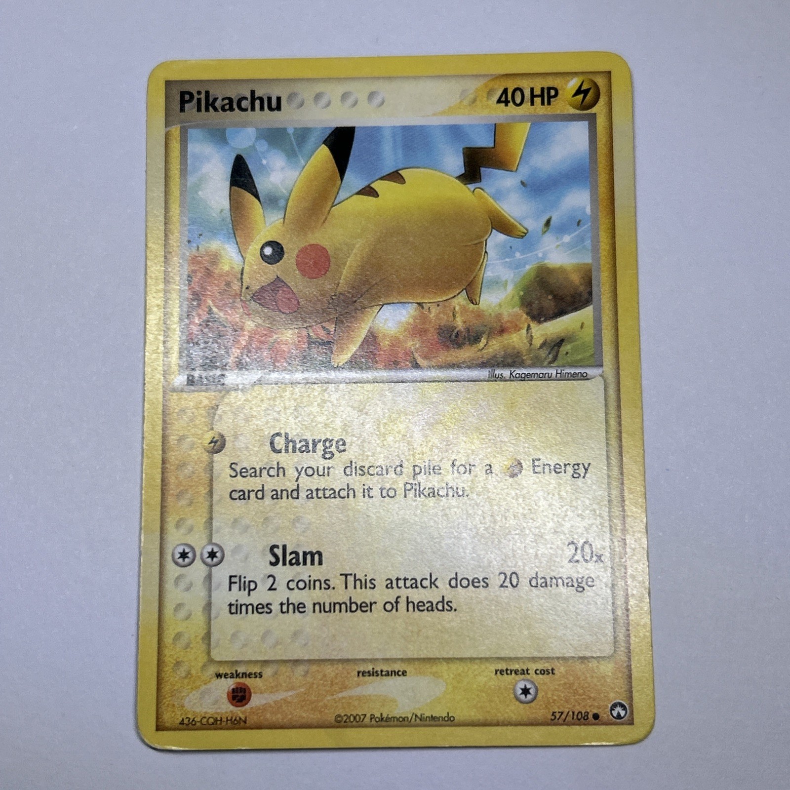 Pikachu 57/108 Power Keepers Regular