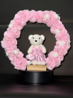 Teddybär Valentinstag Geschenk Blume Made
