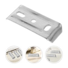 4Pcs Thickened Stainless Steel Towel Bar Mounting Brackets for Home Bathroom Use
