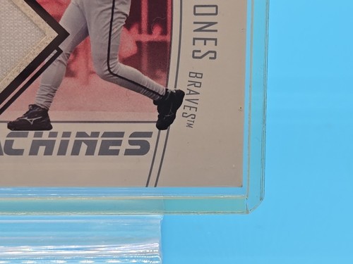 2004 Fleer Ultra Hitting Machines Jerseys Chipper Jones #HM-CJ HOF - Picture 4 of 10