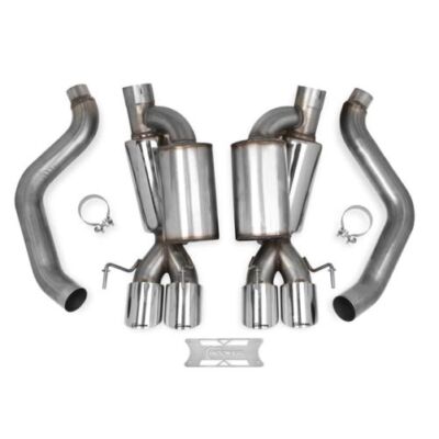 Hooker 70401312-RHKR BlackHeart Axle-Back Exhaust System Kit For Chevy Corvette