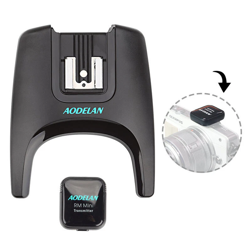 Wireless Flash Trigger 2.4G Remote Control Studio Light Receiver Transmitter Set - Image 2 of 4