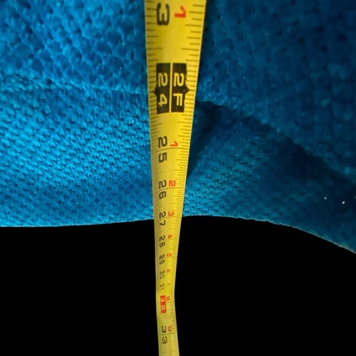 TIME And TRU Womens turquoise, teal Chenille Sweater Size M (8/10) Soft - Picture 5 of 8