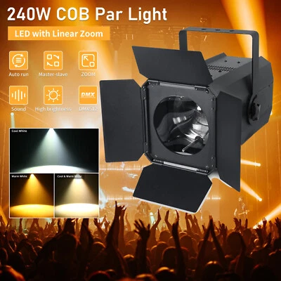 200W 2in1 COB Par Strahler DMX Theaterstrahler Zoom Wash Bühnenlicht Party Show - Bild 1 von 4