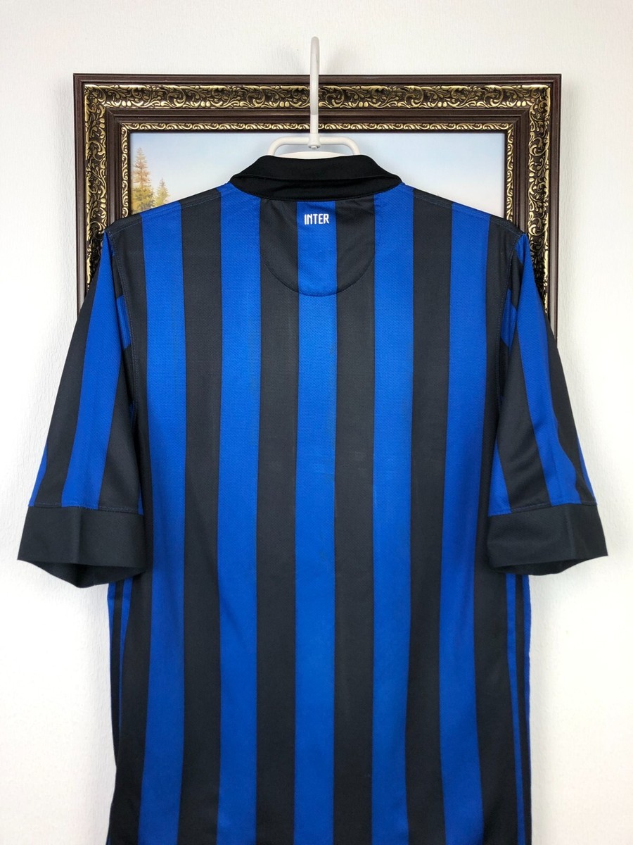 Inter Milan Home football shirt 2011 Soccer Nike Maglia Mens Blue