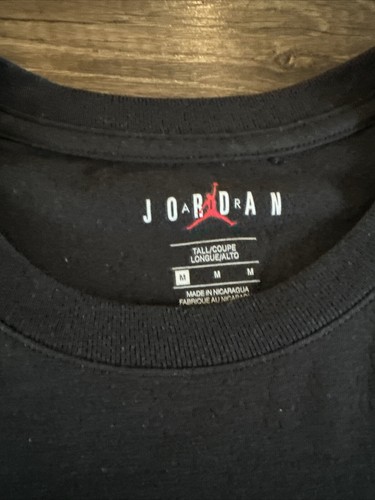 Air Jordan Jumpman Box Logo Long Sleeve Crew Neck T-Shirt Men's Medium-Tall - Picture 4 of 4