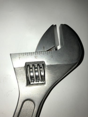 Verstellbarer Schraubenschlüssel 8" Mikrofinish - Bild 2 von 5