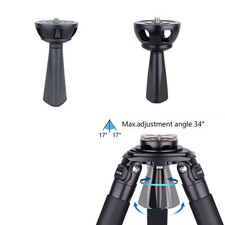 2.95in/75mm Bowl Adapter, CNC Half Ball Bowl Leveler Adapter Convert Video Bowl