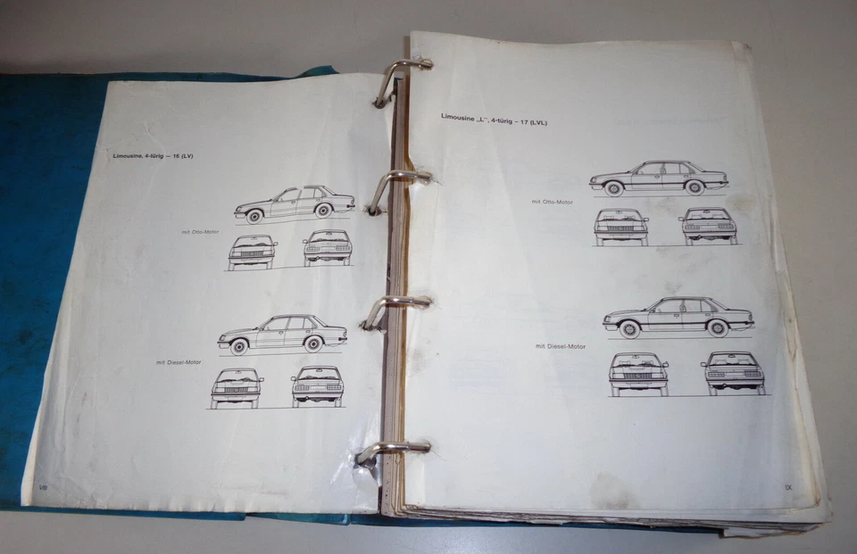 Manual De Taller Opel Rekord E / Commodore C, Edición 08/1977 - Imagen 3 de 4