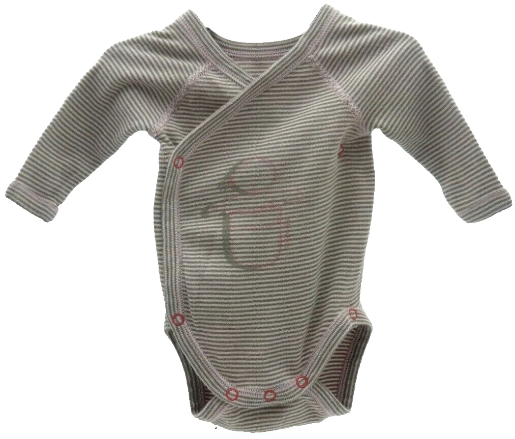 Body Bébé Fille Petit Bâteau - Taille 3 Mois - Blanc Et Rose Pâle - Excellent état Occasion