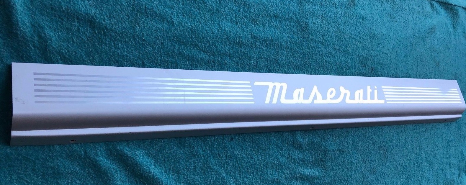 Maserati Coupe Spider Spyder door sill scuff cover threshold trim cover plate
