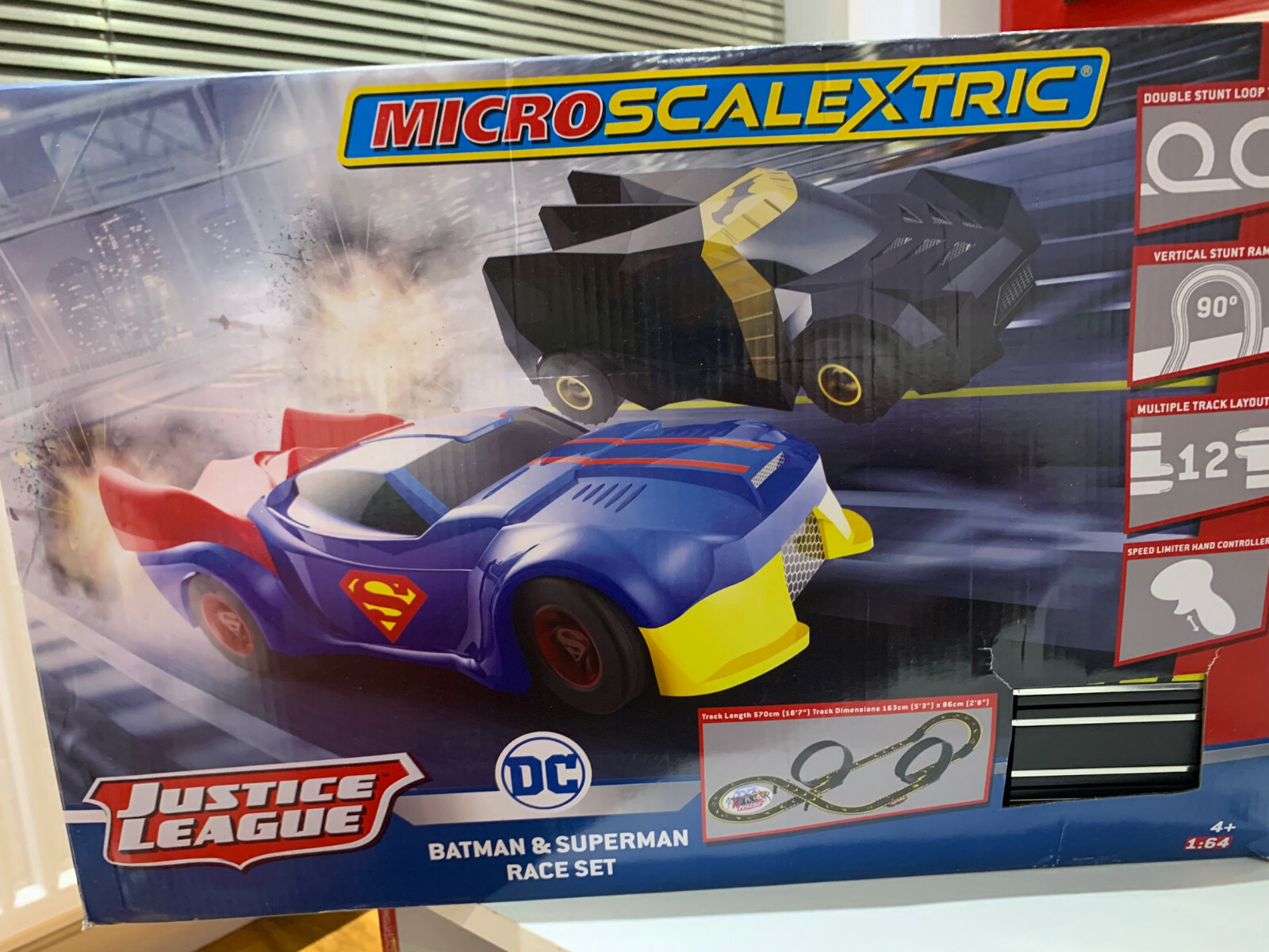 scalextric justice league