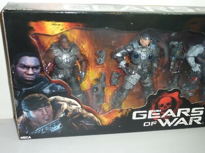 gears of war box set 4 pack figures fenix cole locust drone gears of war box set 4 pack figures fenix cole locust drone