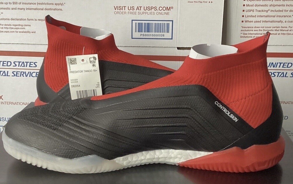 ADIDAS PREDATOR TANGO 18+ IN (BLACK) (SNEAKERS/SOCCER SHOES) SIZE