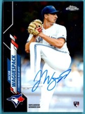2020 Topps Chrome Rookie Autograph Auto  Jacob Waguespack   CARD # RA-JW
