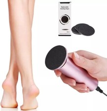 Pink Electric Foot File Grinder ,Adjustable Speed Callus Remover for Feet