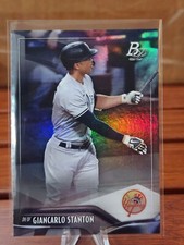 2021 Topps Bowman Platinum Baseball Giancarlo Stanton - New York Yankees - Base