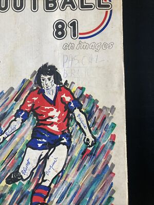 ALBUM PANINI FOOTBALL 81 en images COMPLET champonnat de France - en ALBUM PANINI FOOTBALL 81 en images COMPLET champonnat de France - en
