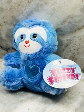 Fuzzy Friends Plush Baby Blue Baby Monkey Stuffed Animal-Easter/Valentines Day