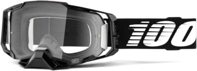 100% Accuri 2  Goggle Black- Clear Lens