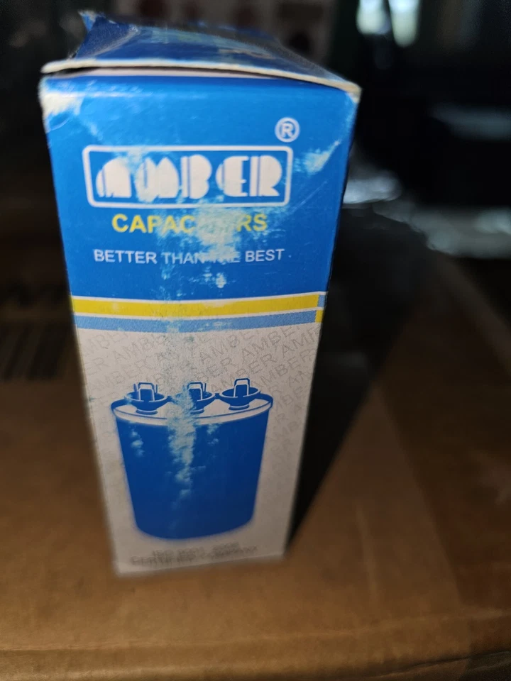 10 uf MFD 370 VAC Oval Run Capacitor for Fan Motor Blower Condenser - Image 2 of 4