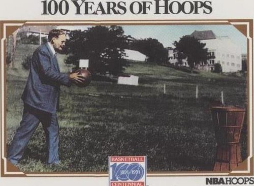 1991 NBA Hoops “100 Years Of Hoops” Dr. James Naismith #301
