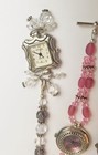 Womans Beautiful Handmade Watches Beaded LOT of 4 Swarovski Crystals & Pearls — photo 4