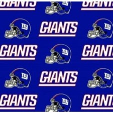NFL New York Giants 6314-D Cotton Fabric by the Yard