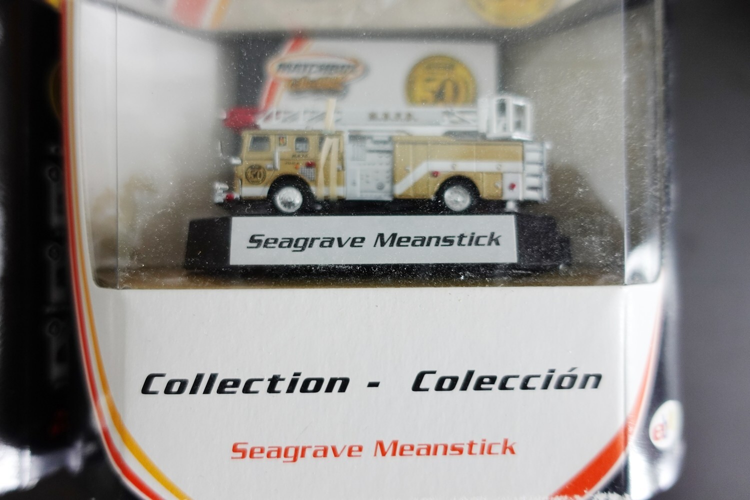 Matchbox Seagrave Meanstick Fire Engine Truck 50th Anniversary