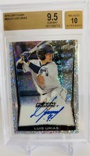 2018 Leaf Flash Luis Urias Top Padres Prospect Silver BGS 9.5/10 Beautiful Auto!