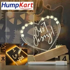Creative Note Board Creative Led Night Light USB Message Board Holiday Light Wit