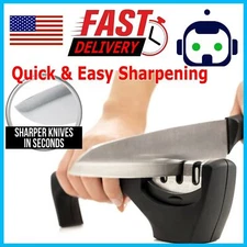 Knife SHARPENER Professional System Ceramic Tungsten Kitchen Sharpening Tool New