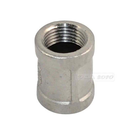 1/2" female - 1/2" SS 304 Stainless Steel threaded coupling Pipe Fitting BSP