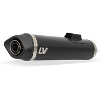 EndschalldäMpfer LeoVince Auspuffanlage LV ONE Schwarz Ø 50Mm 370Mm Rechts