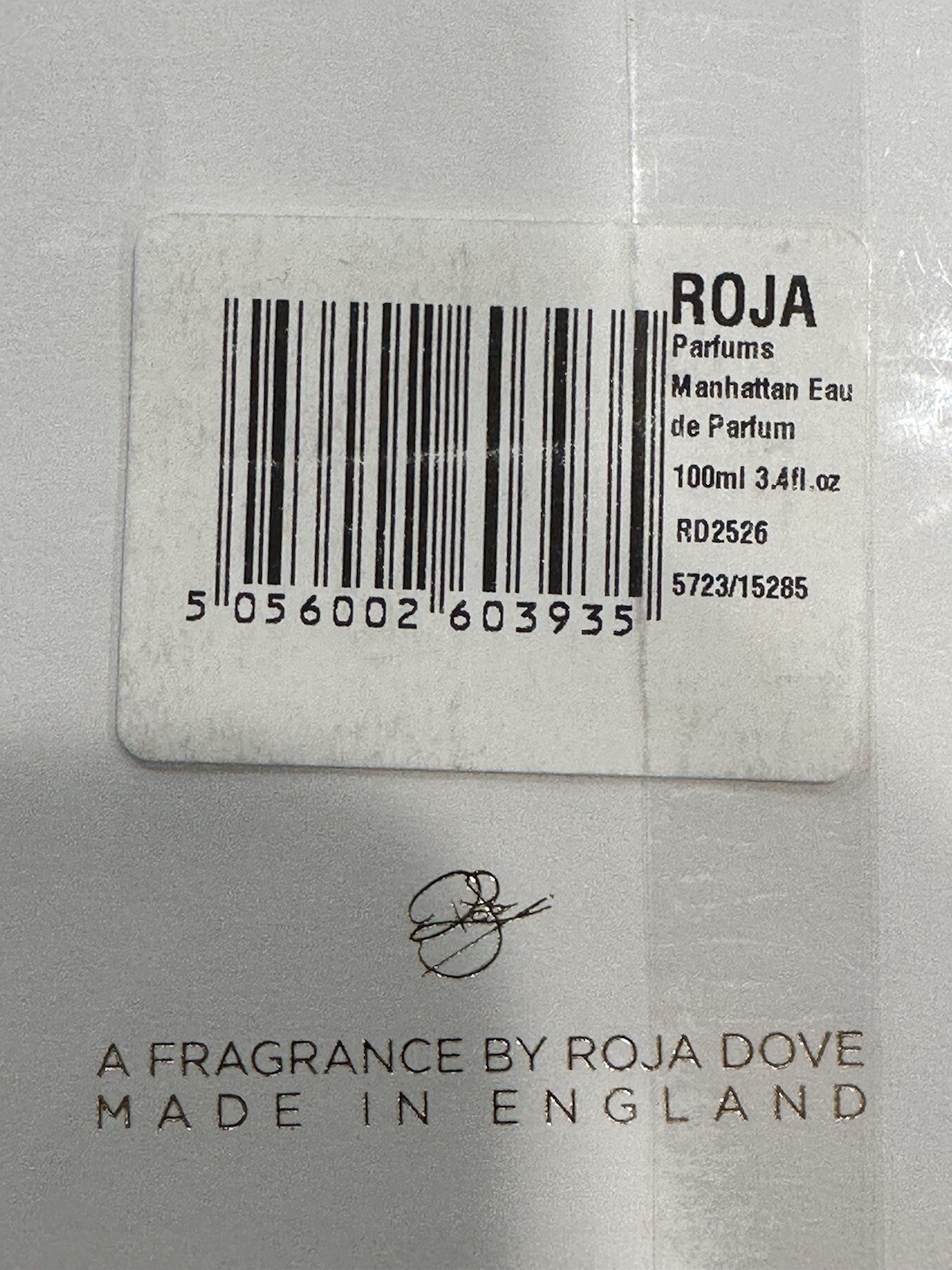 Roja Parfums  Manhattan  3.4oz 100ml EDP Spray-NEW-SEALED-AUTHENTIC