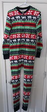Lazy One Bear Essentials Adult One Piece Flapjack Pajamas MEDIUM New