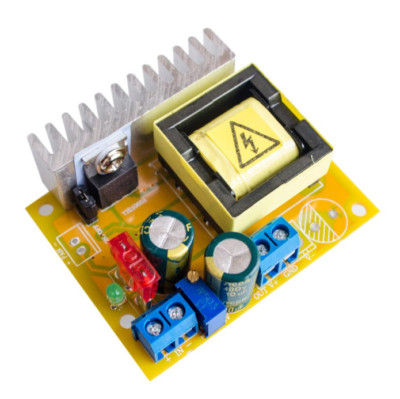DC-DC high voltage capacitor charging ZVS boost module guns 45-390V 780V module