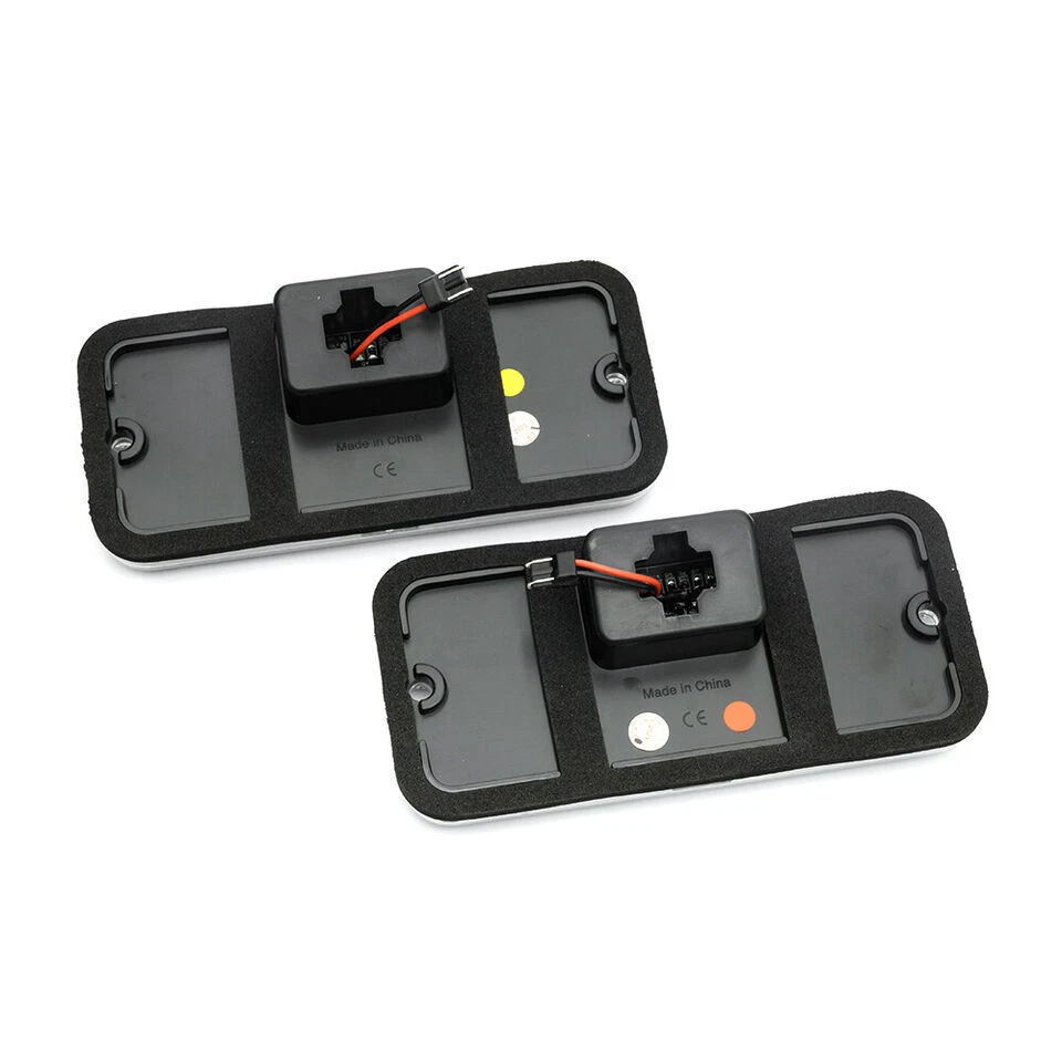 Luz de señalización lateral LED transparente para camioneta Chevy C10 GMC C15 C25 K15 1968-1972 4 PIEZAS Foto 4 de 4