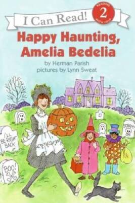 Happy Haunting, Amelia Bedelia (I Can Read Level 2) - Paperback - VERY GOOD