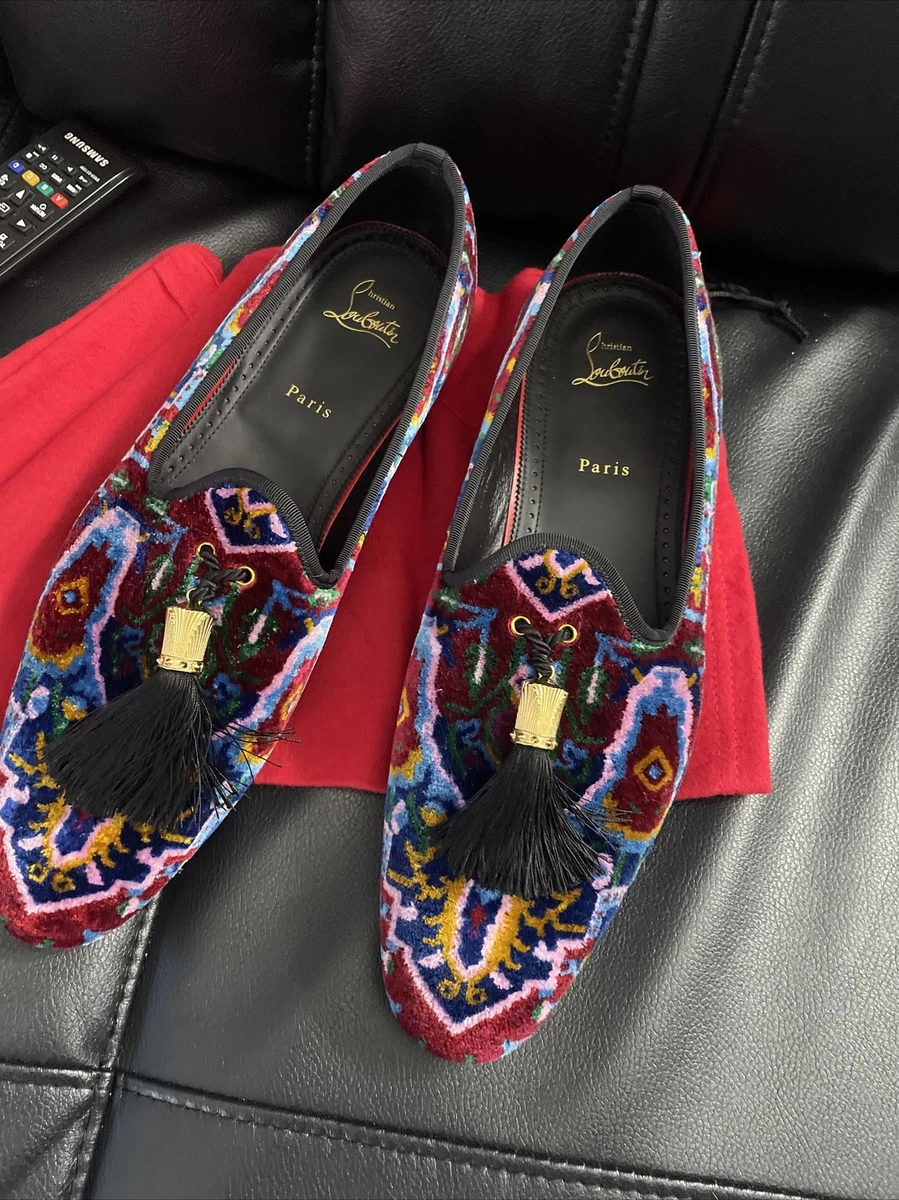 Colorful christian shop louboutin shoes