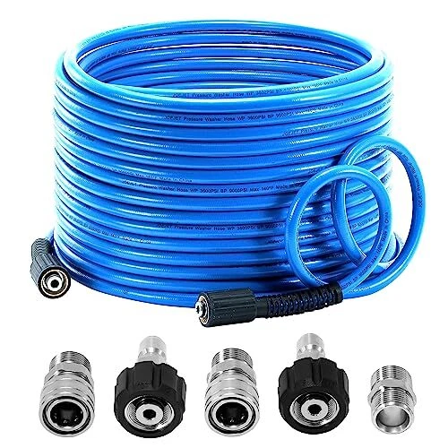 Flexible power cheap washer hose