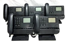 Lot of 5 Alcatel Lucent 8039 Digital Office Phones; WORKING; Good Condition