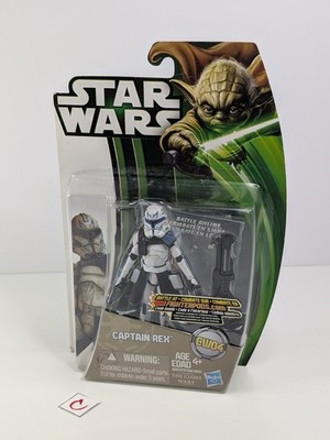 Star Wars Clone Wars - Captain Rex CW04 (Hasbro Action Figure, 2013) BRAND NEW