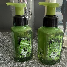 2 PACK Bath  Body Work CANDY APPLE CAULDRON Foaming Hand Soap 8.75oz HTF Design