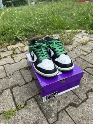 Nike Sb Dunk Low Pro Classic Green/ Black White Größe 44,5