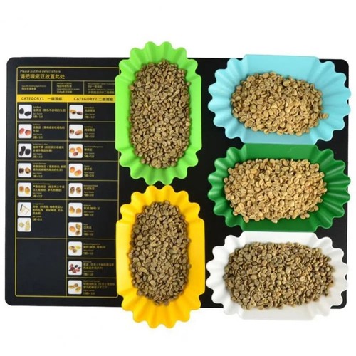 22.3x13x3.5cm Coffee Bean Tray Oval Snack Serving Tray Coffee Beans Display - Picture 9 of 17