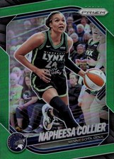 2025 Panini Prizm WNBA #8 Napheesa Collier Green Prizms