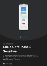Miele Waschmittel UltraPhase 2 Sensitive fl&uuml;ssig, 3er Pack (3x)